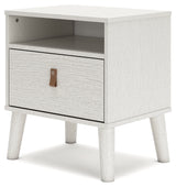 Aprilyn White Nightstand - Ornate Home