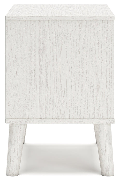 Aprilyn White Nightstand - Ornate Home