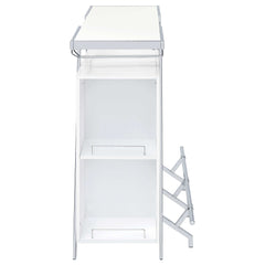 Araceli White Home Bar - Ornate Home