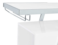 Araceli White Home Bar - Ornate Home