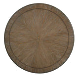 Arcadia Antique White/Ivory Round Table - Ornate Home