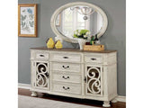 Arcadia Antique White Server - Ornate Home