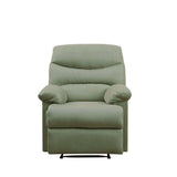 Arcadia Sage Microfiber Motion Recliner - Ornate Home