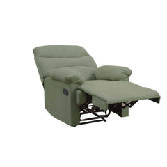 Arcadia Sage Microfiber Motion Recliner - Ornate Home