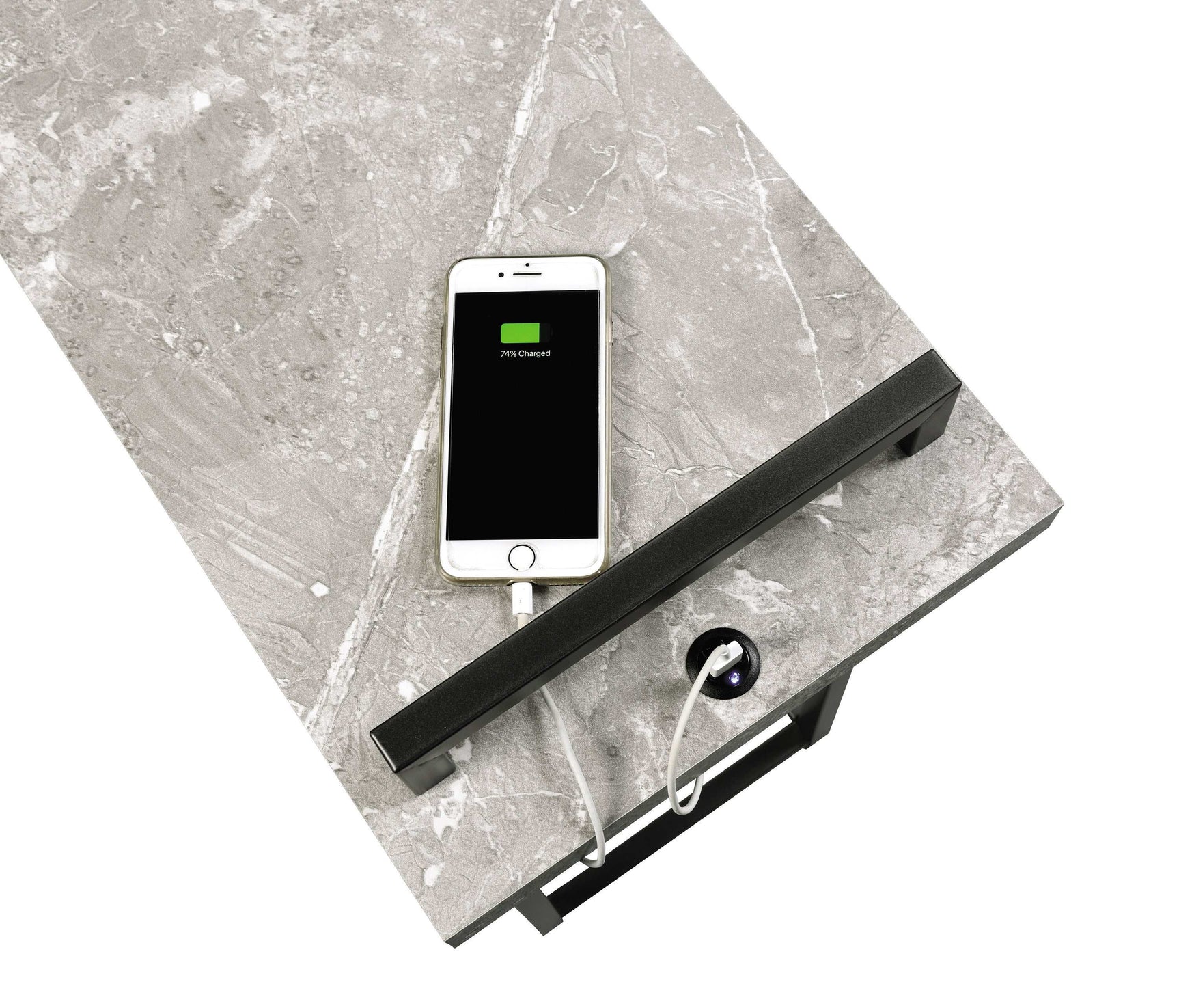 Archie Accent Table w/ USB Port - Ornate Home