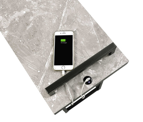 Archie Accent Table w/ USB Port - Ornate Home