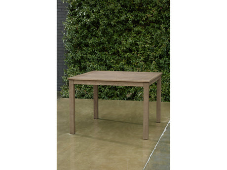 Aria Plains Brown Outdoor Dining Table - Ornate Home
