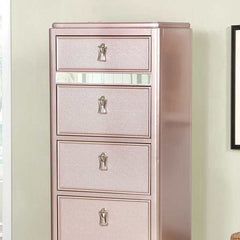 Ariston Rose Gold Swivel Chest - Ornate Home