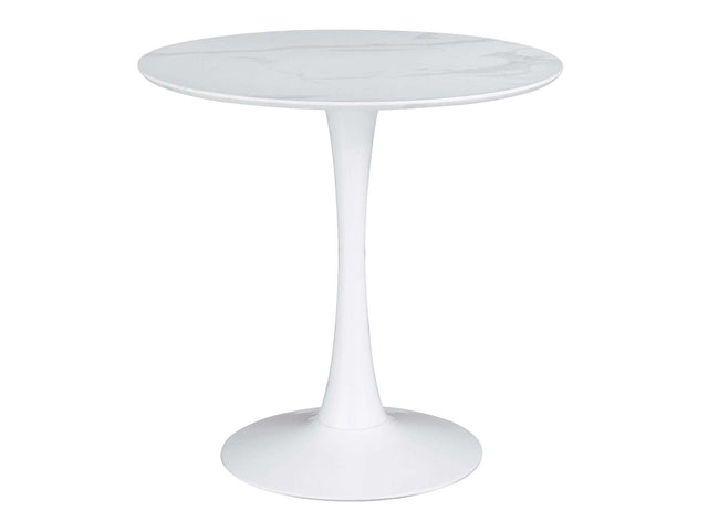 Arkell White 40" Round Pedestal Dining Table - Ornate Home