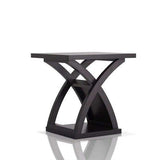 Arkley Espresso End Table - Ornate Home