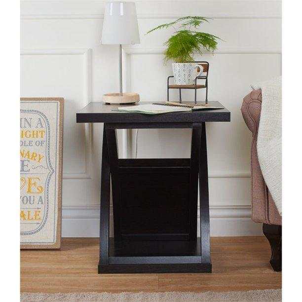 Arkley Espresso End Table - Ornate Home