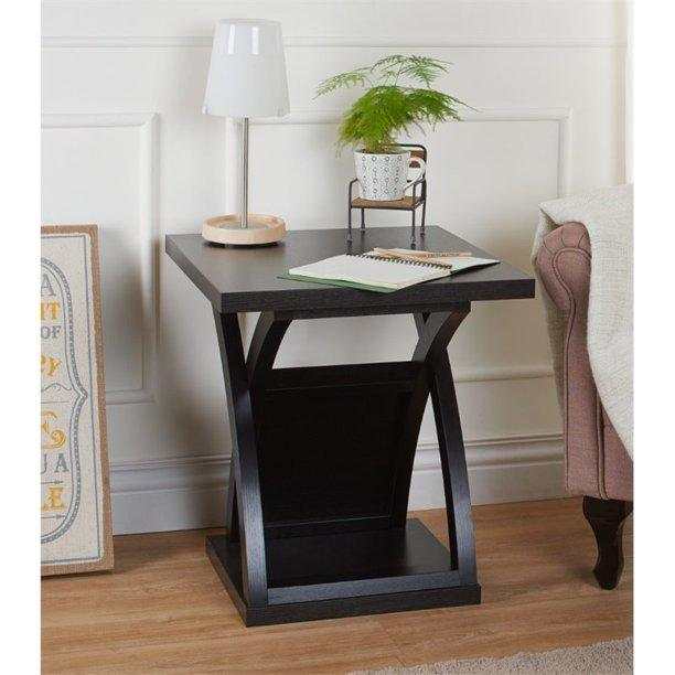 Arkley Espresso End Table - Ornate Home