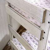 Arlette White T/T Bunk Bed - Ornate Home