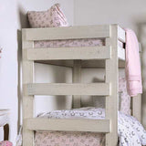 Arlette White T/T Bunk Bed - Ornate Home
