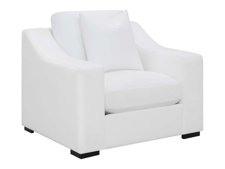 Ashlyn White Chair - Ornate Home