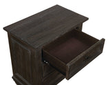 Atascadero Weathered Carbon Nightstand - Ornate Home