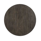 Auletta Distressed White/Gray Round Dining Table - Ornate Home