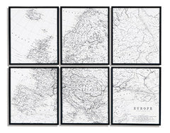 Avanworth Wall Art (Set of 6) - Ornate Home