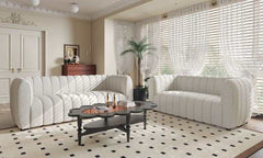 Aversa Off-White Chair - Ornate Home