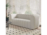 Aversa Off-White Loveseat - Ornate Home