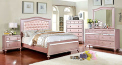 Avior Rose Gold  Nightstand - Ornate Home