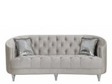 Avonlea Grey Velvet Sofa - Ornate Home