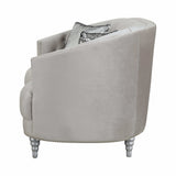 Avonlea Grey Velvet Sofa - Ornate Home