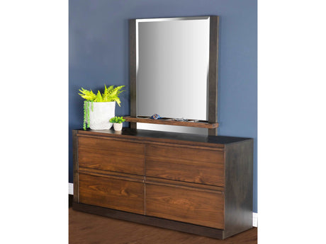 Azalia Black & Walnut Dresser - Ornate Home