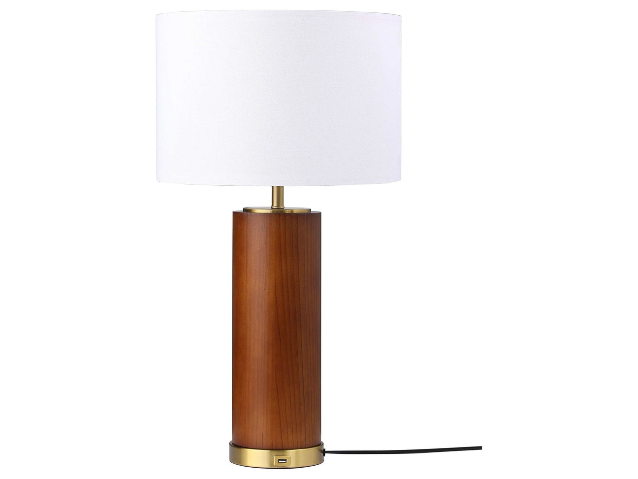 Aziel Cappuccino / Gold Table Lamp - Ornate Home