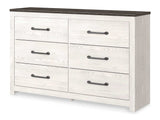 Gerridan White & Gray Dresser - Ornate Home