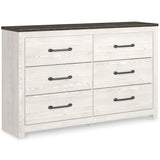 Gerridan White & Gray Dresser - Ornate Home