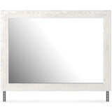 Gerridan White & Gray Mirror - Ornate Home