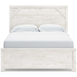 Gerridan White & Gray Queen Panel Bed Frame - Ornate Home