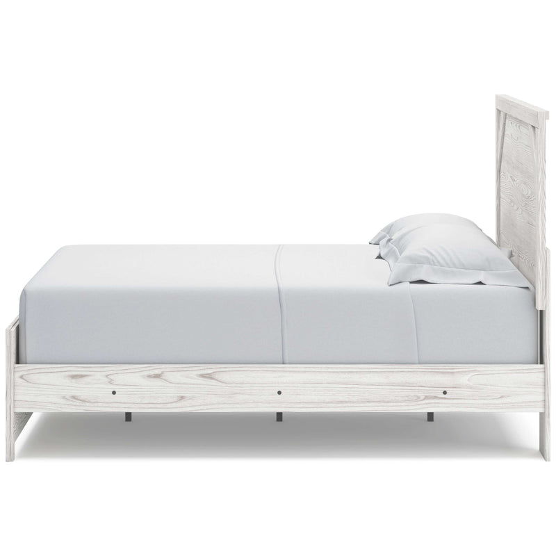 Gerridan White & Gray Queen Panel Bed Frame - Ornate Home