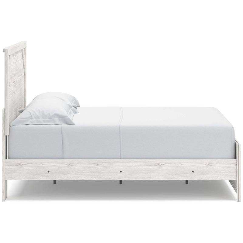 Gerridan White & Gray Queen Panel Bed Frame - Ornate Home