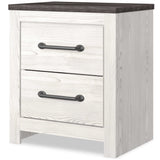 Gerridan White & Gray Nightstand - Ornate Home