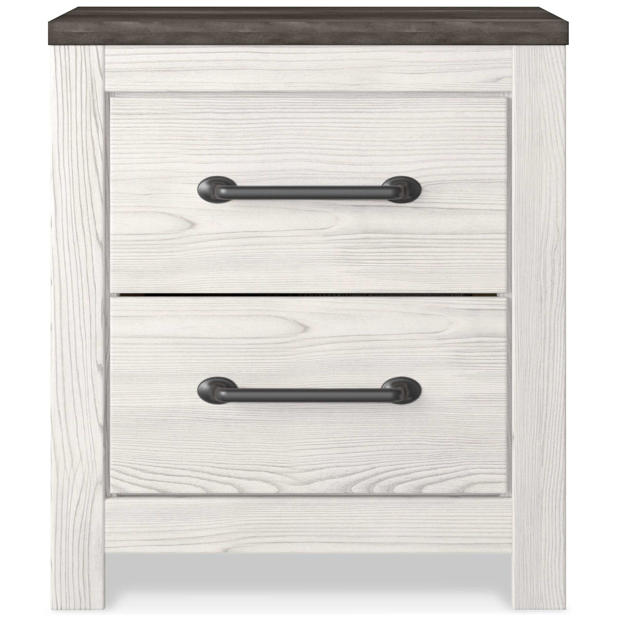 Gerridan White & Gray Nightstand - Ornate Home