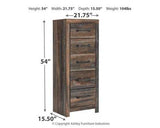 Drystan Multi Tone Narrow Chest - Ornate Home