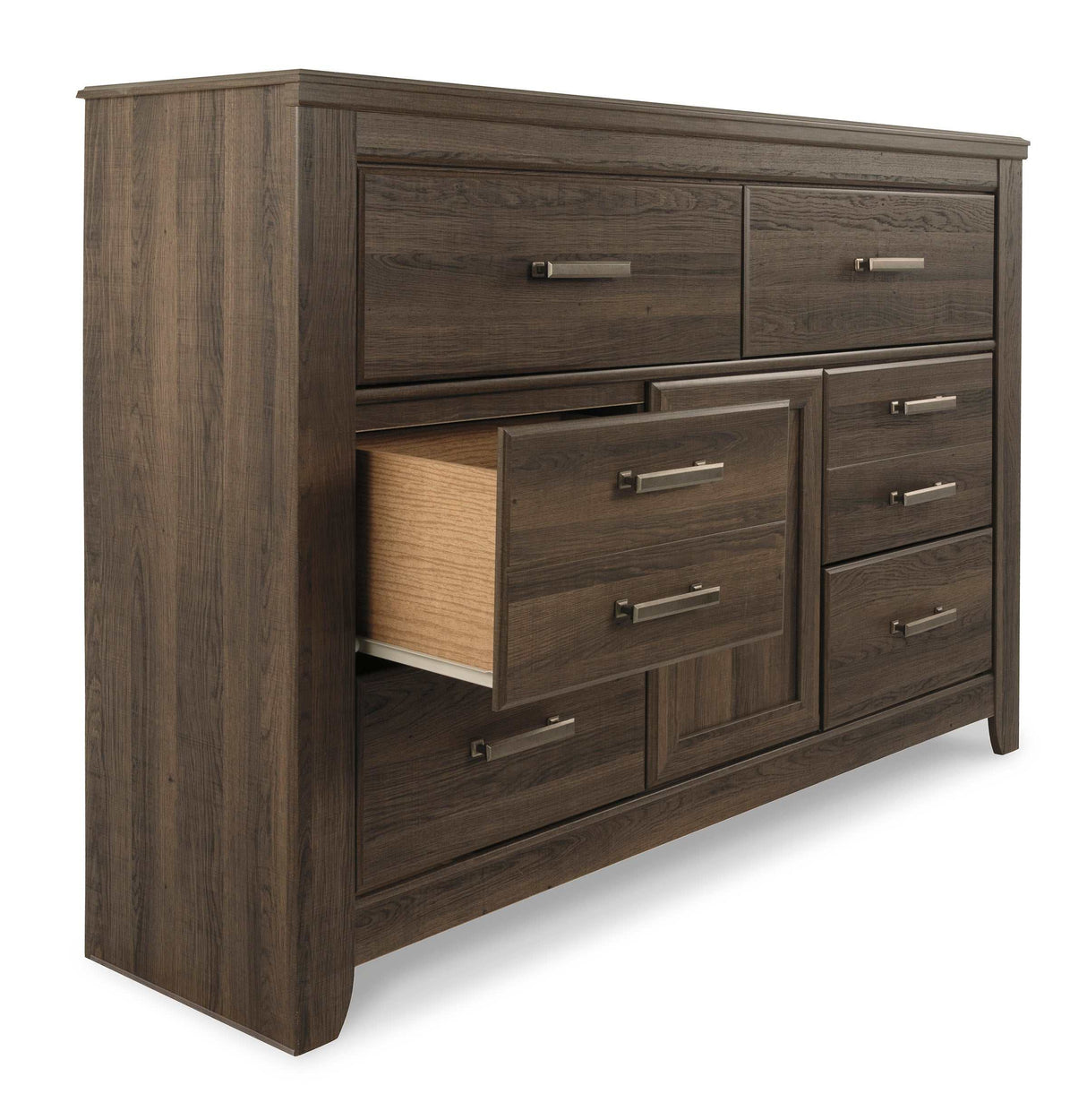 Juararo Dark Brown Dresser - Ornate Home