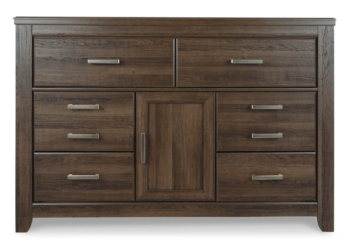 Juararo Dark Brown Dresser - Ornate Home