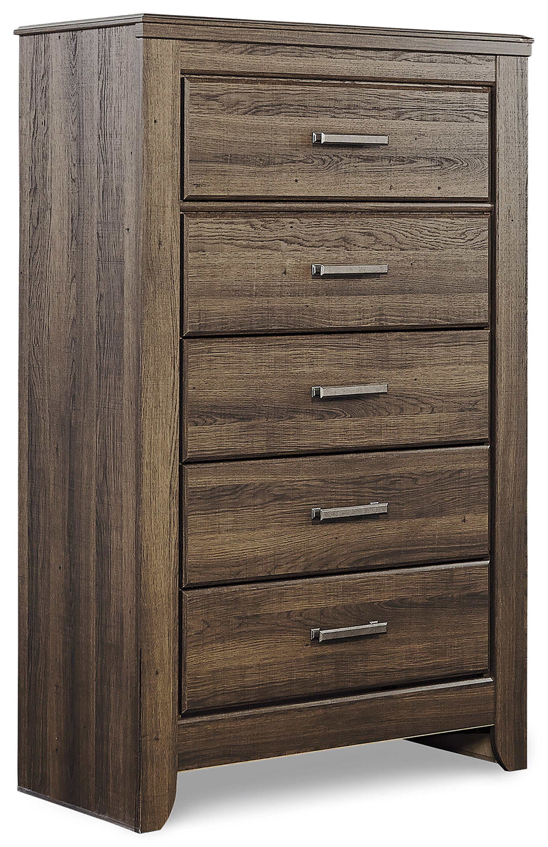 Juararo Dark Brown Chest of Drawers - Ornate Home