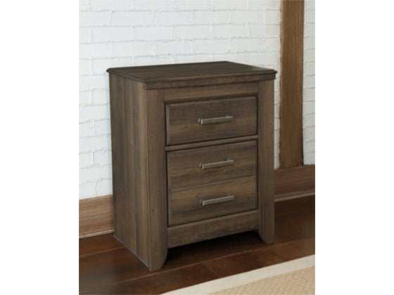 Juararo Dark Brown Nightstand - Ornate Home