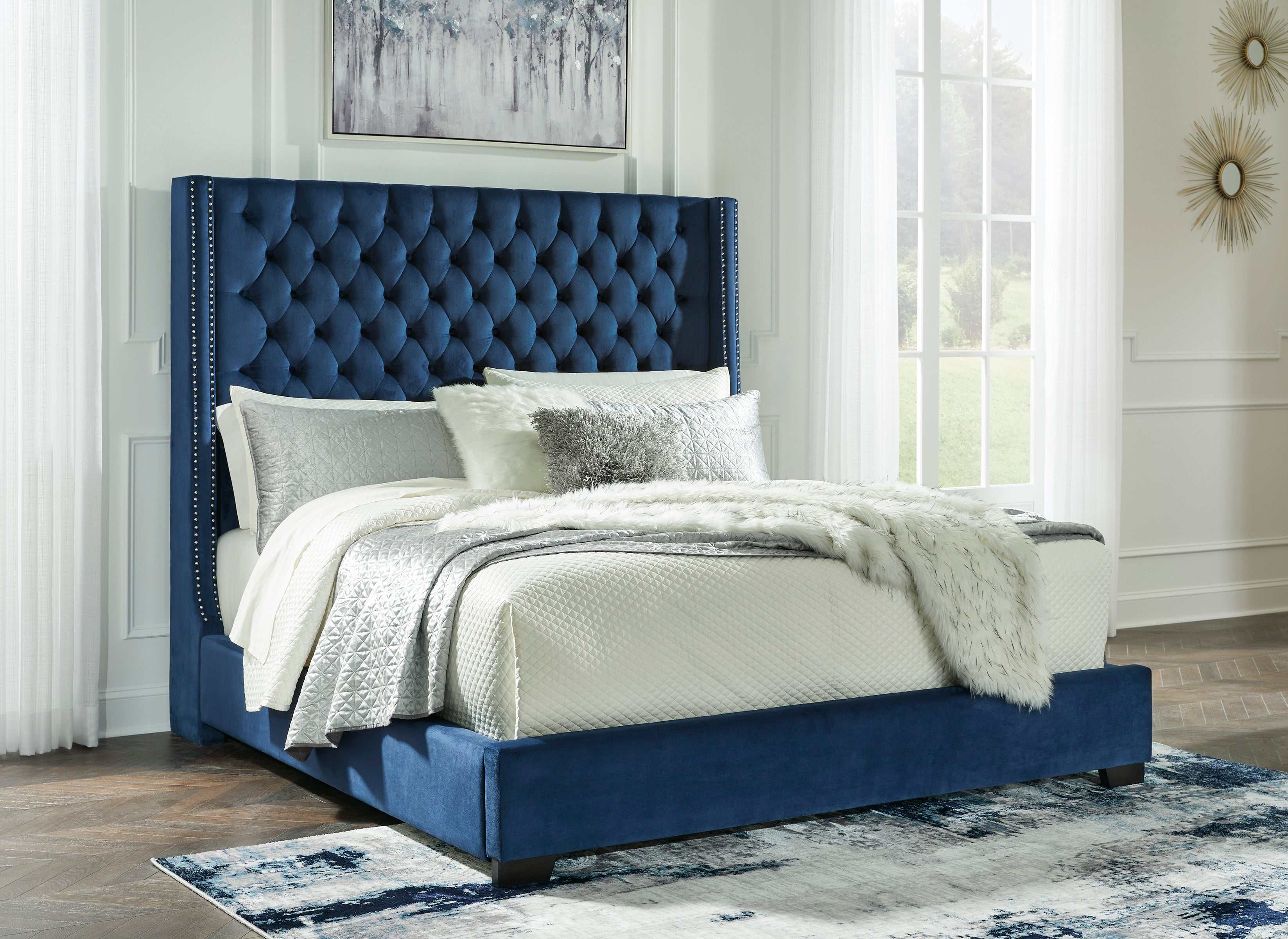 Coralayne Upholstered Bed - Ornate Home