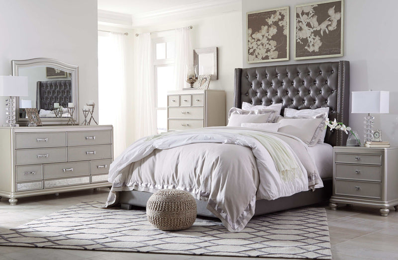 Coralayne Upholstered Bed - Ornate Home