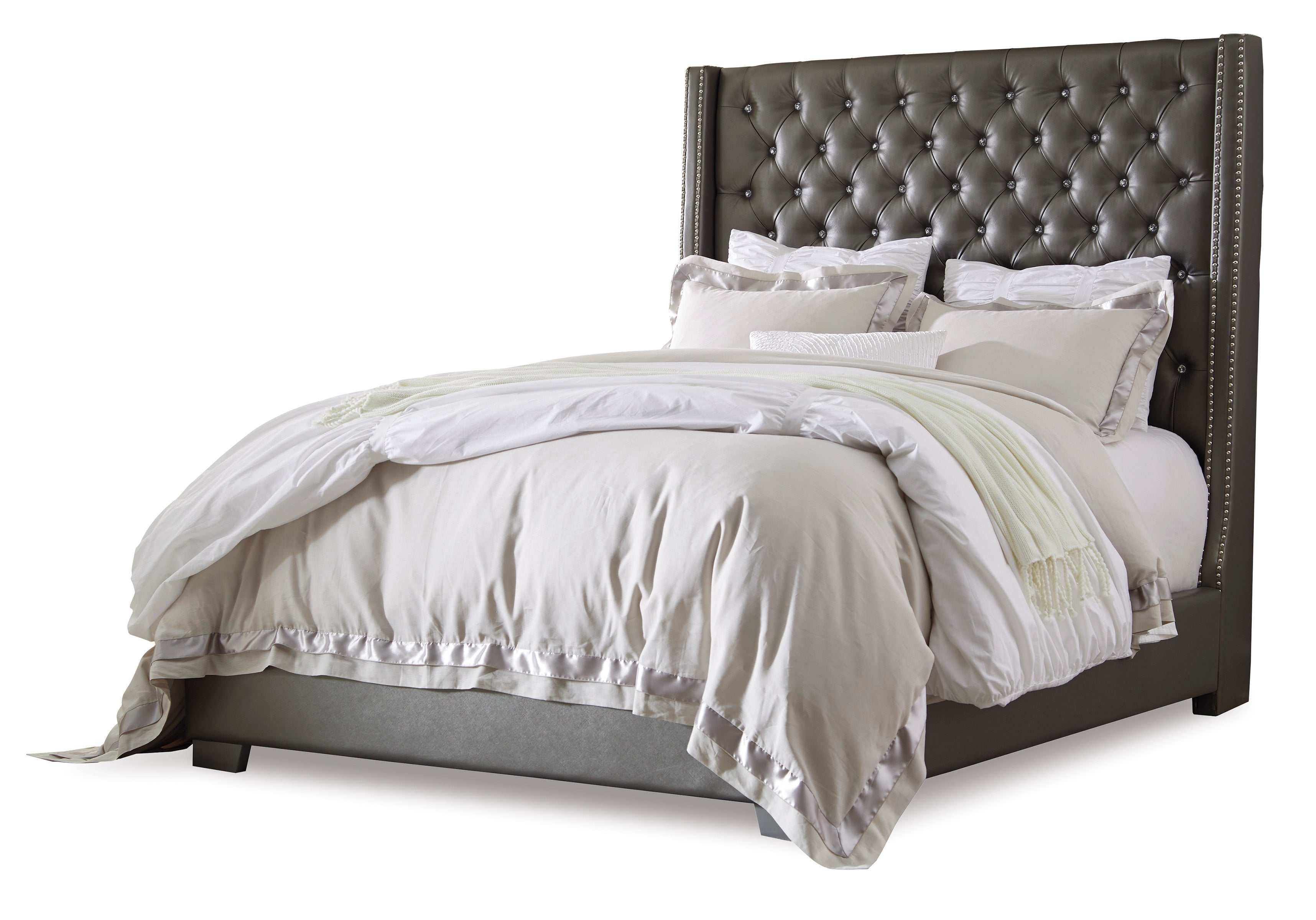 Coralayne Upholstered Bed - Ornate Home