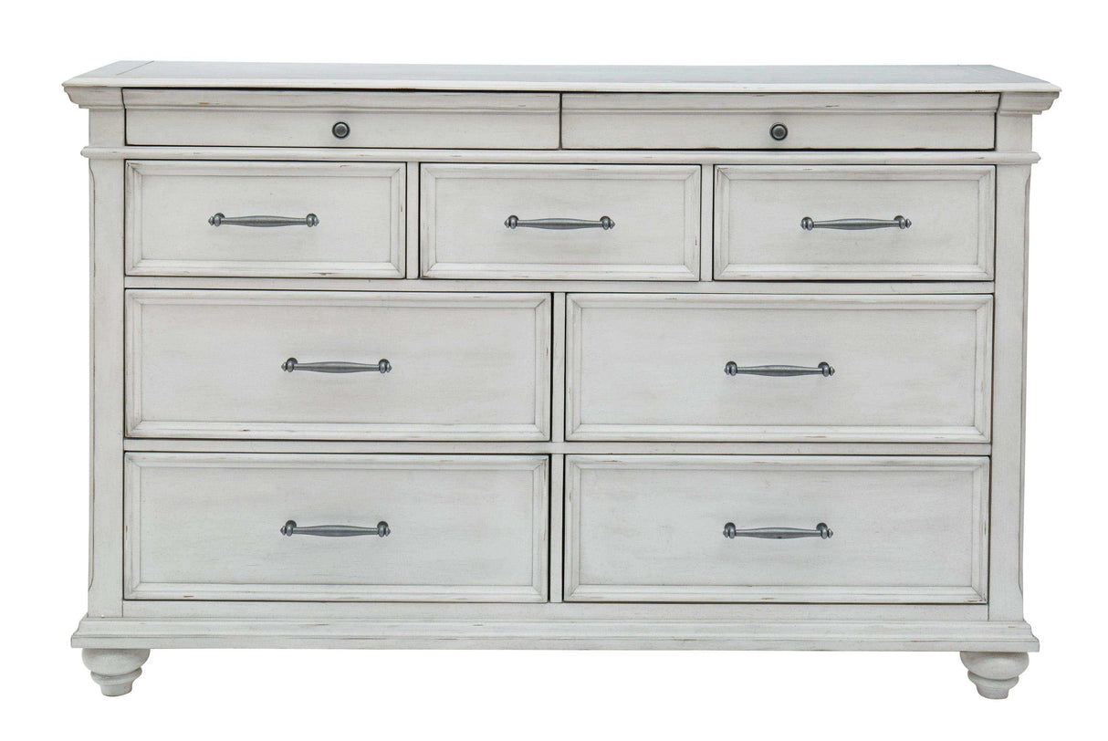 Kanwyn Whitewash Dresser - Ornate Home