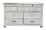 Kanwyn Whitewash Cal. King Bedroom Set / 3pc - Ornate Home