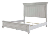 Kanwyn Whitewash Cal. King Bedroom Set / 3pc - Ornate Home