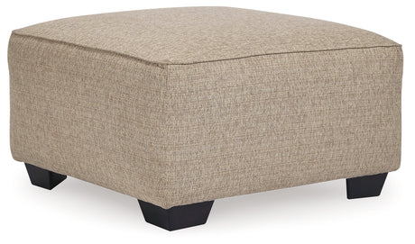 Baceno Hemp Oversized Ottoman - Ornate Home