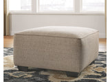 Baceno Hemp Oversized Ottoman - Ornate Home